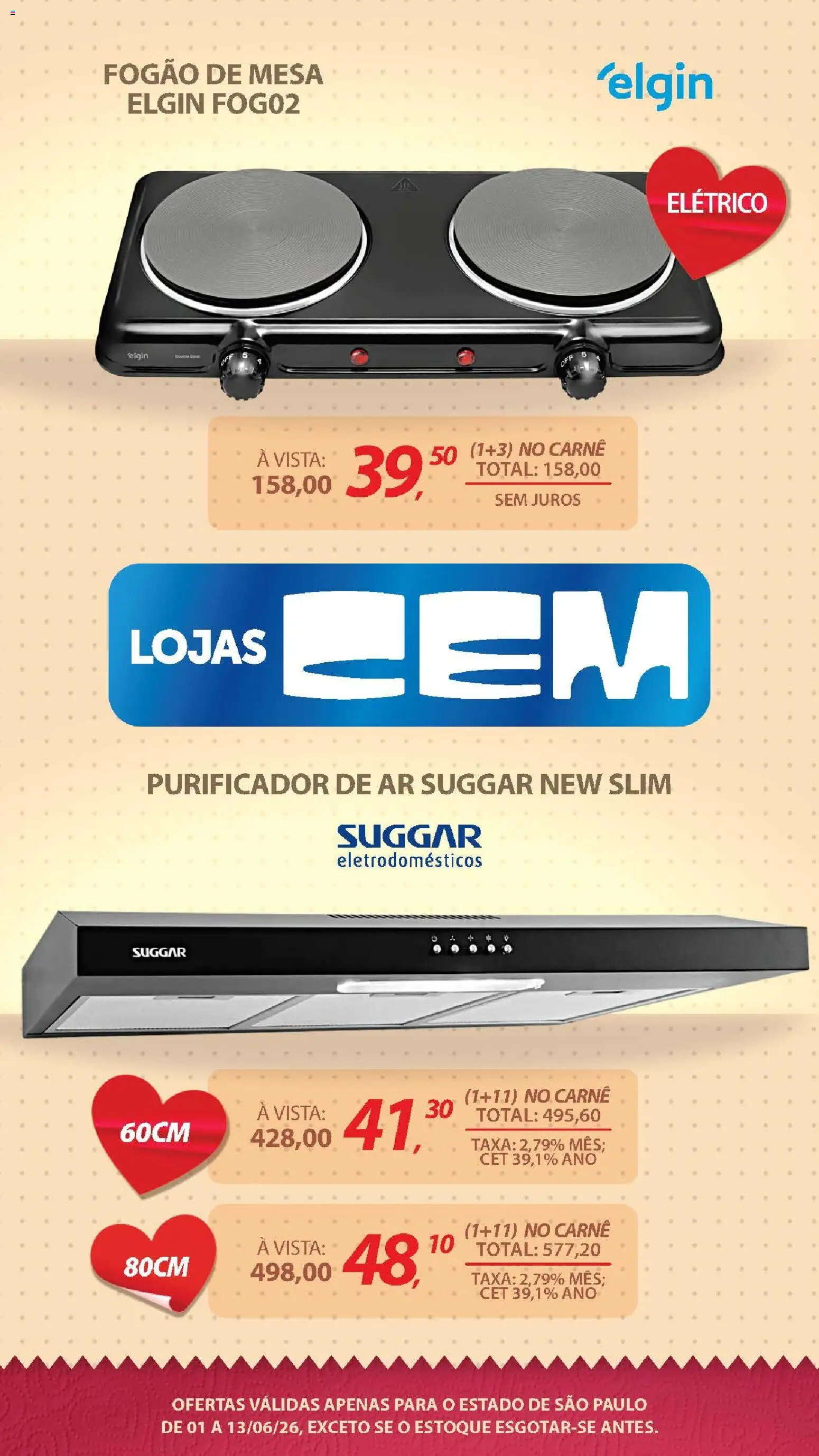 Lojas Cem Folheto - válido de 01.06.2026 | Página: 43