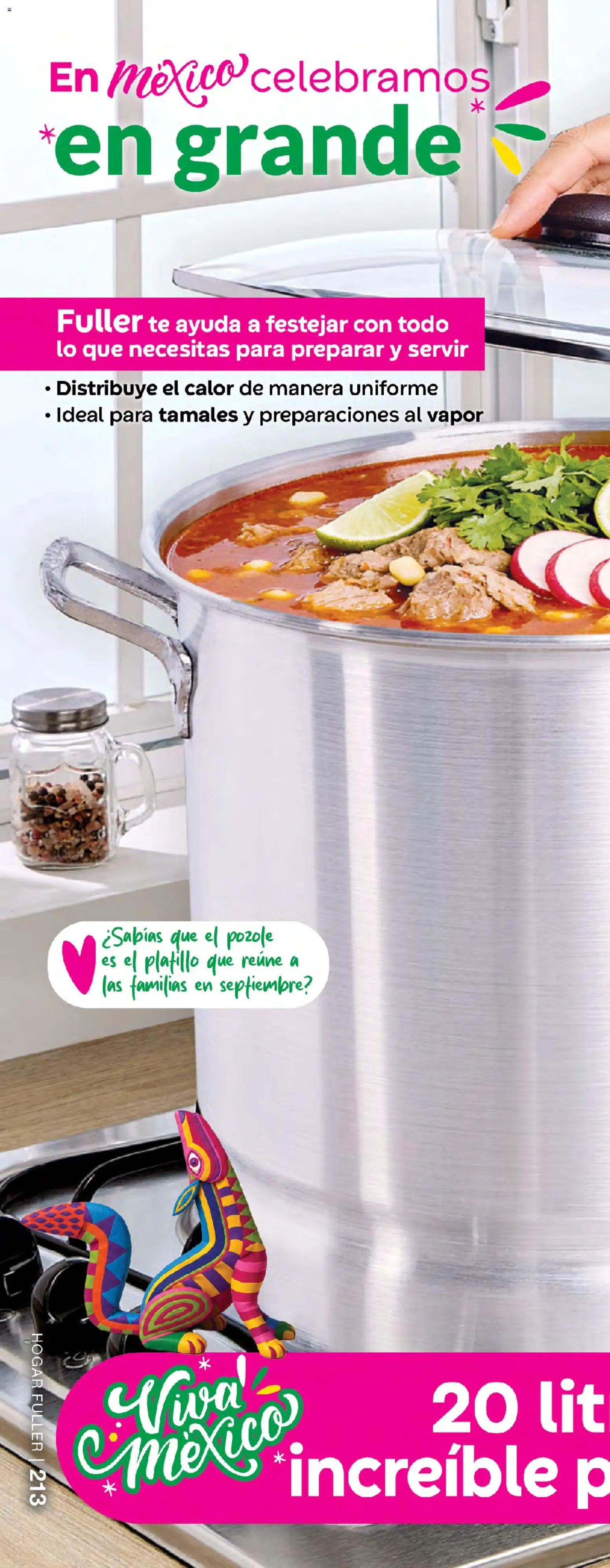 Nuevas ofertas de Fuller válidas en toda la República Mexicana desde el 05/08/2026. ¡Encuentra las mejores ofertas en Fuller campaña 9 2026! | Página: 212 | Productos: Té