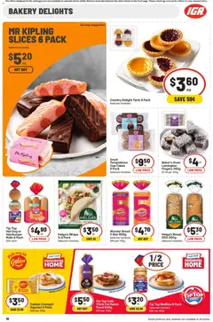 Preview of IGA catalogue WA - valid from 24/06/2026 | Page: 11 | Products: Bread, Muffins, Oven, Bakery