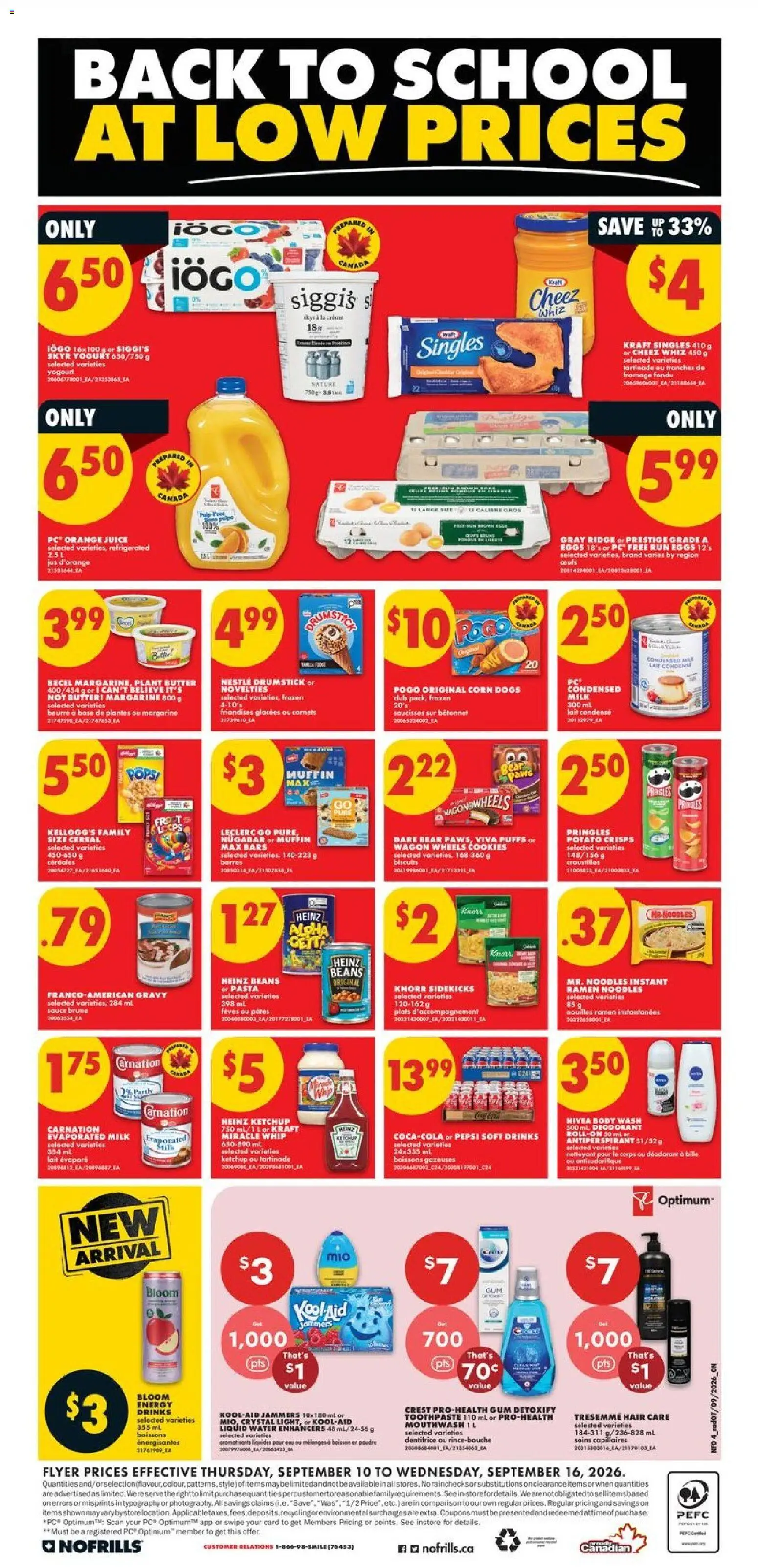 No Frills flyer valid from Sep 10, 2026 | Page: 5