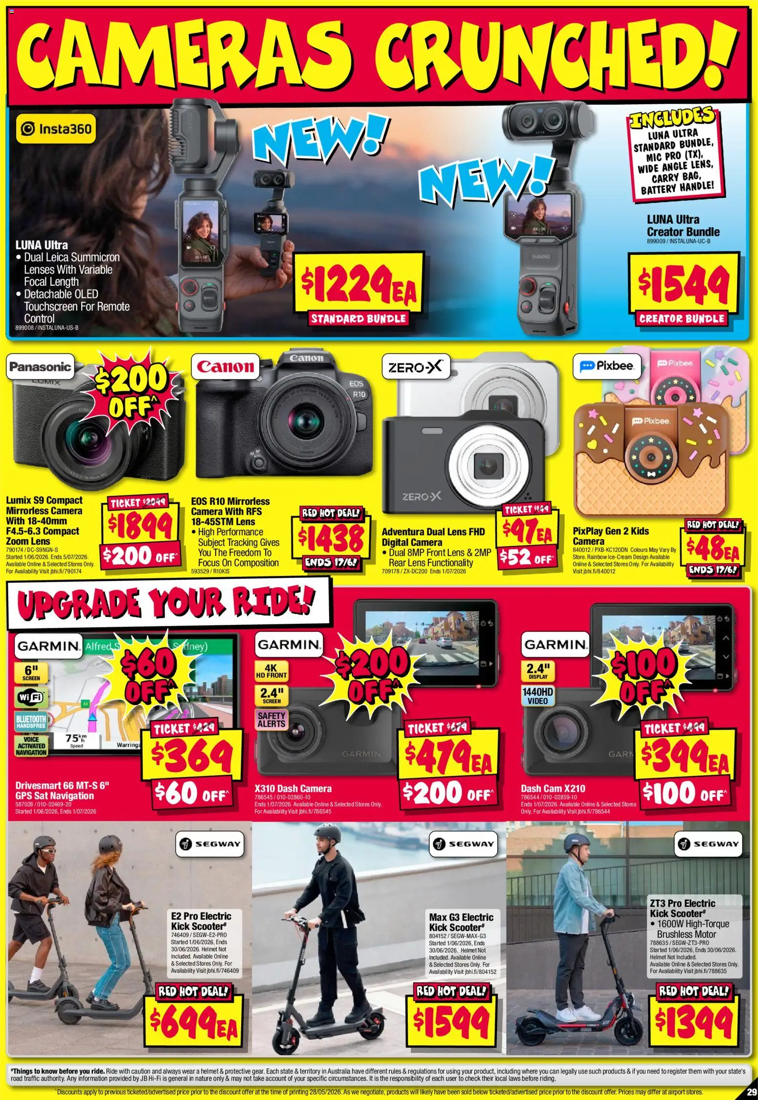 JB Hi-Fi catalogue - valid from 11.06.2026 | Page: 29 | Products: Digital, Camera, Remote control, Navigation