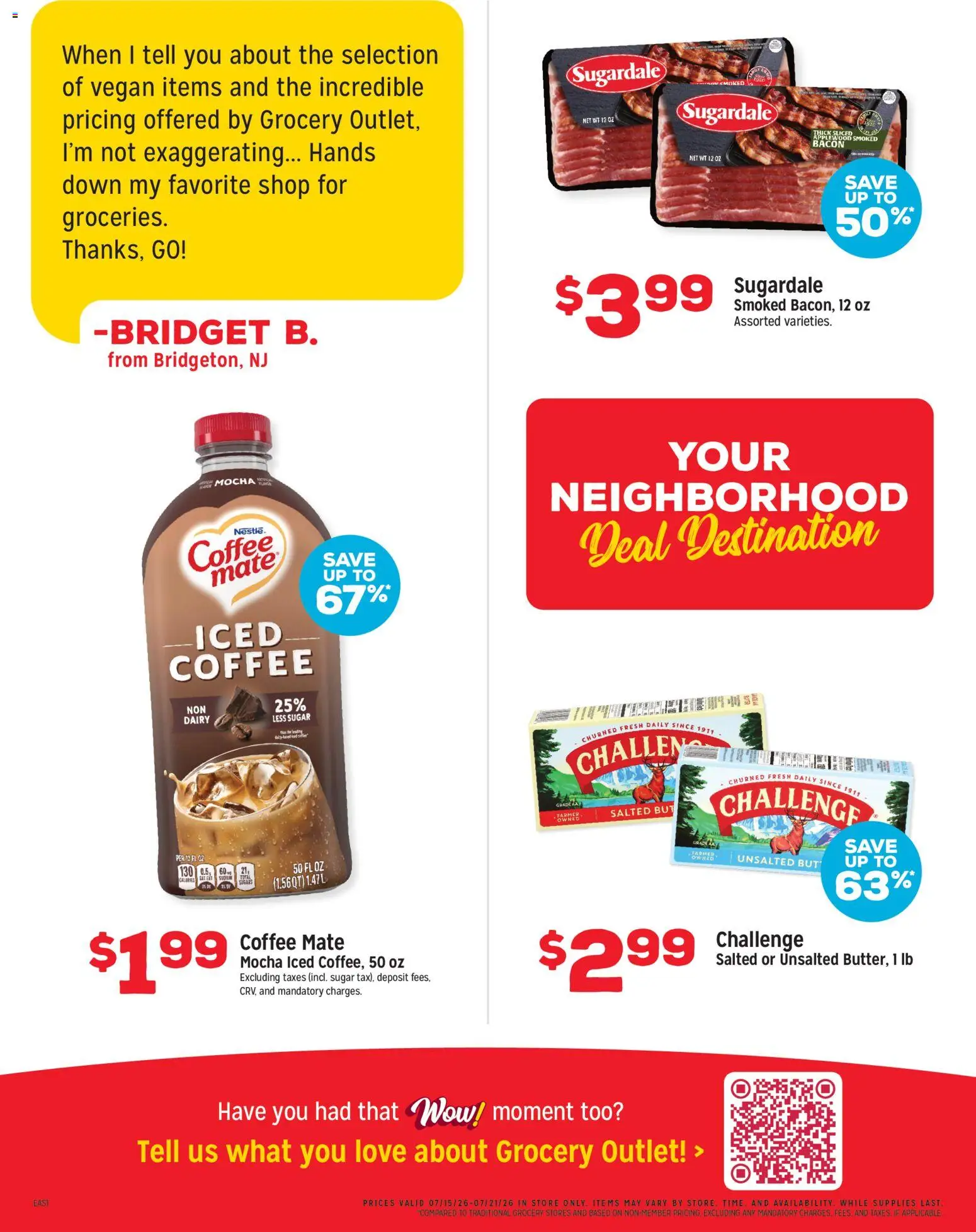 Grocery Outlet Weekly Ad - valid from 07/15/2026 | Page: 3 | Products: Coffee, Sugar