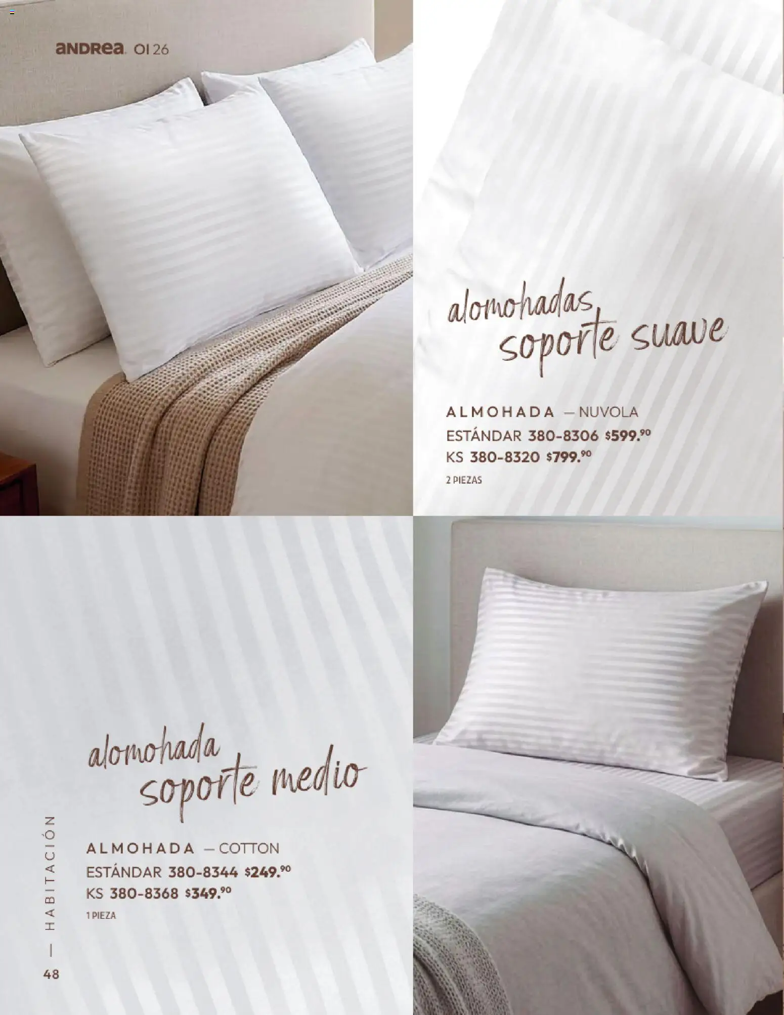 Nuevas ofertas de Andrea válidas en toda la República Mexicana desde el 01/09/2026. ¡Encuentra las mejores ofertas en Andrea catálogo Home! | Página: 48