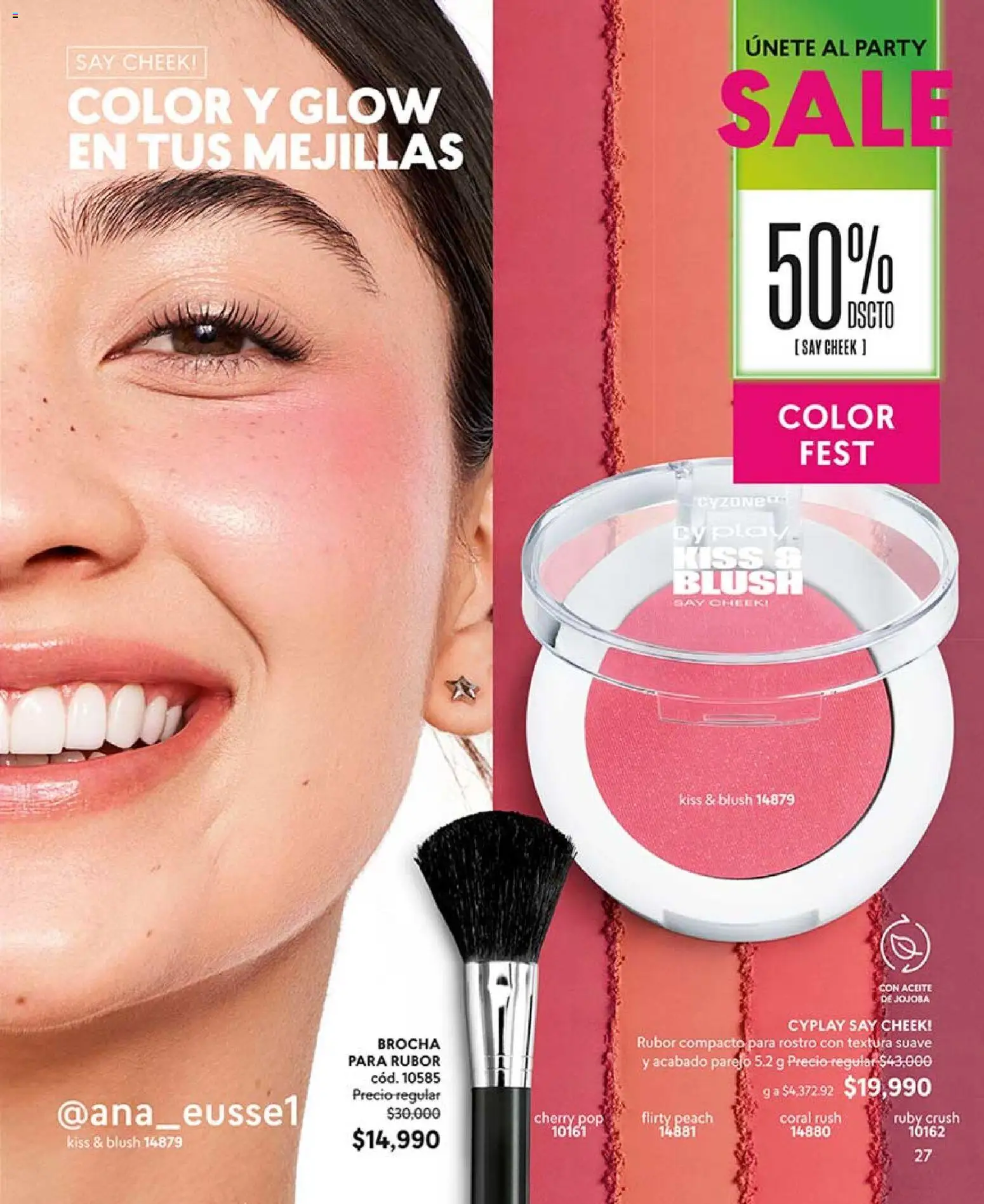 CyZone revista - valida desde el 17.07.2026 | Página: 39 | Productos: Rubor, Brocha, Aceite