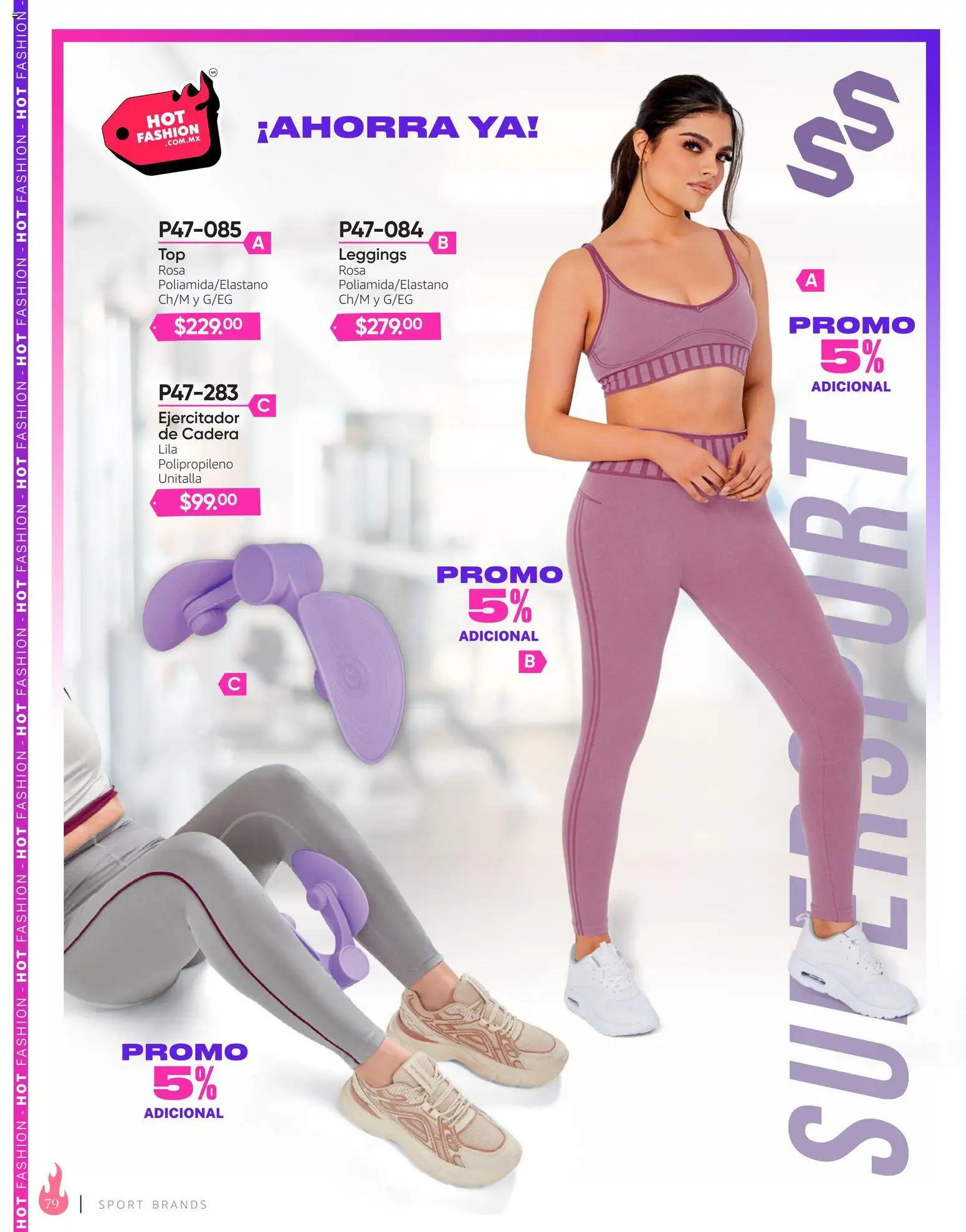 Nuevas ofertas de Cklass válidas en toda la República Mexicana desde el 03/08/2026. ¡Encuentra las mejores ofertas en Cklass catálogo Hot Fashion Ropa! | Página: 161 | Productos: Leggings