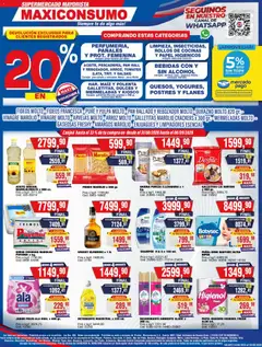 Vista previa Maxiconsumo ofertas válido desde el 31/08/2026