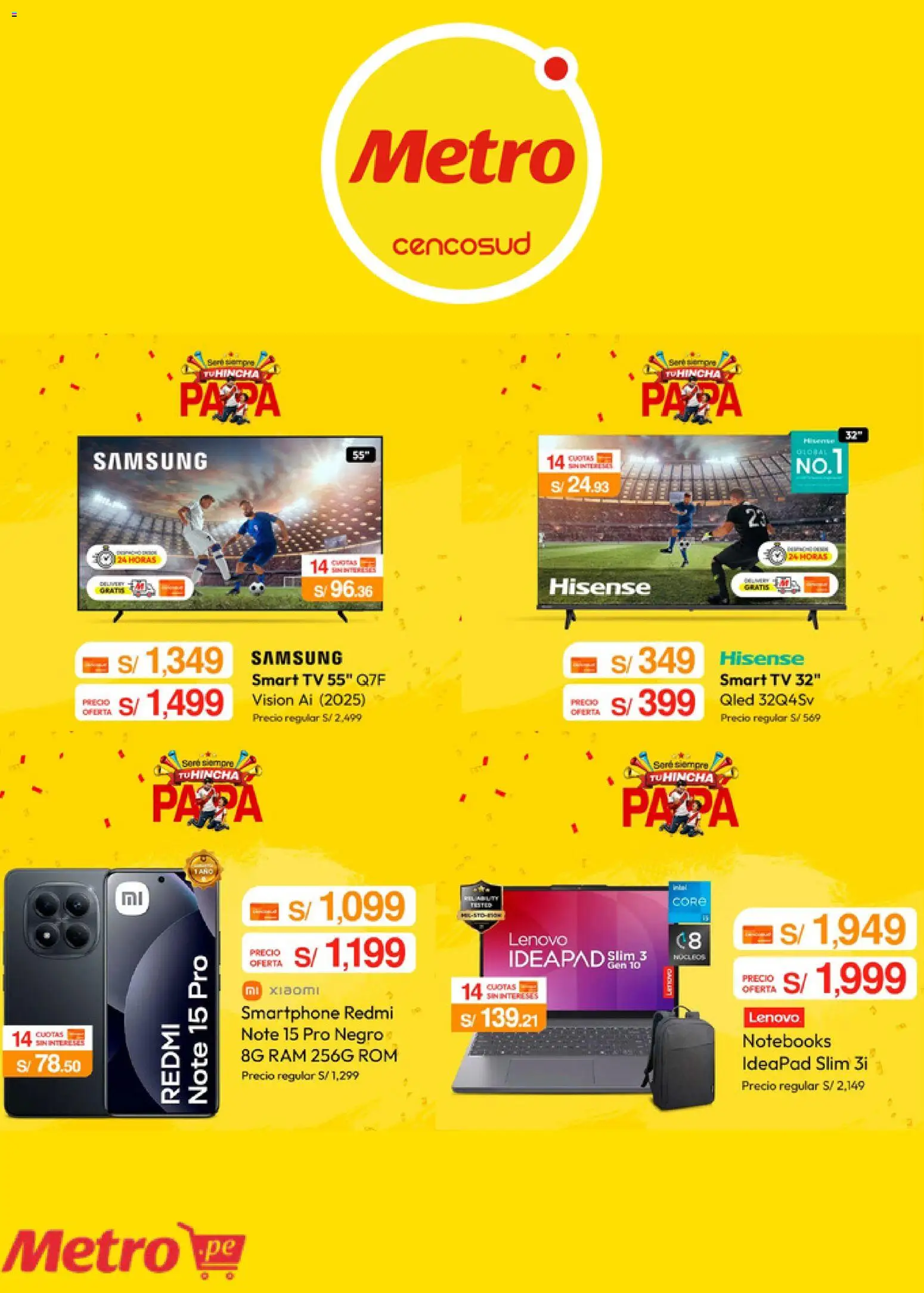 Catálogo Metro válido desde 08.06.2026 | Página: 4 | Productos: Smartphone