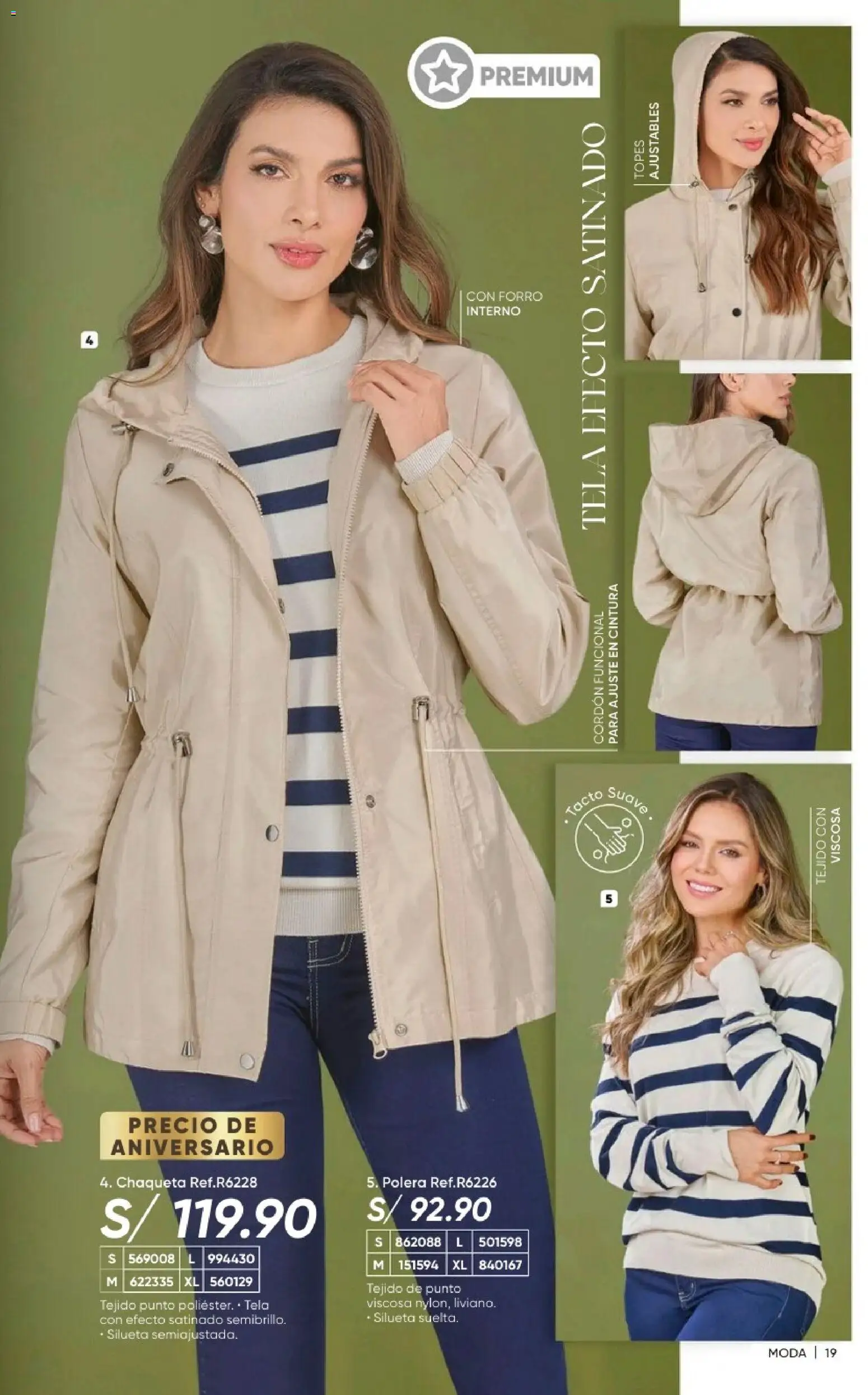 Catálogo Azzorti válido desde 20/09/2026 | Página: 21 | Productos: Polera, Chaqueta