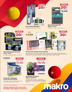 Makro catálogo -  Vista previa de la revista de la tienda Makro valido desde el 10/07/2026 | Página: 17 | Productos: Pilas, Sanduchera
