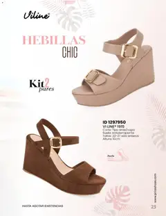Vista previa de Price Shoes catálogo Sandalias Kits, nuevo folleto de la tienda, válido en México a partir del 23.04.2026 | Página: 23 | Productos: Hebillas