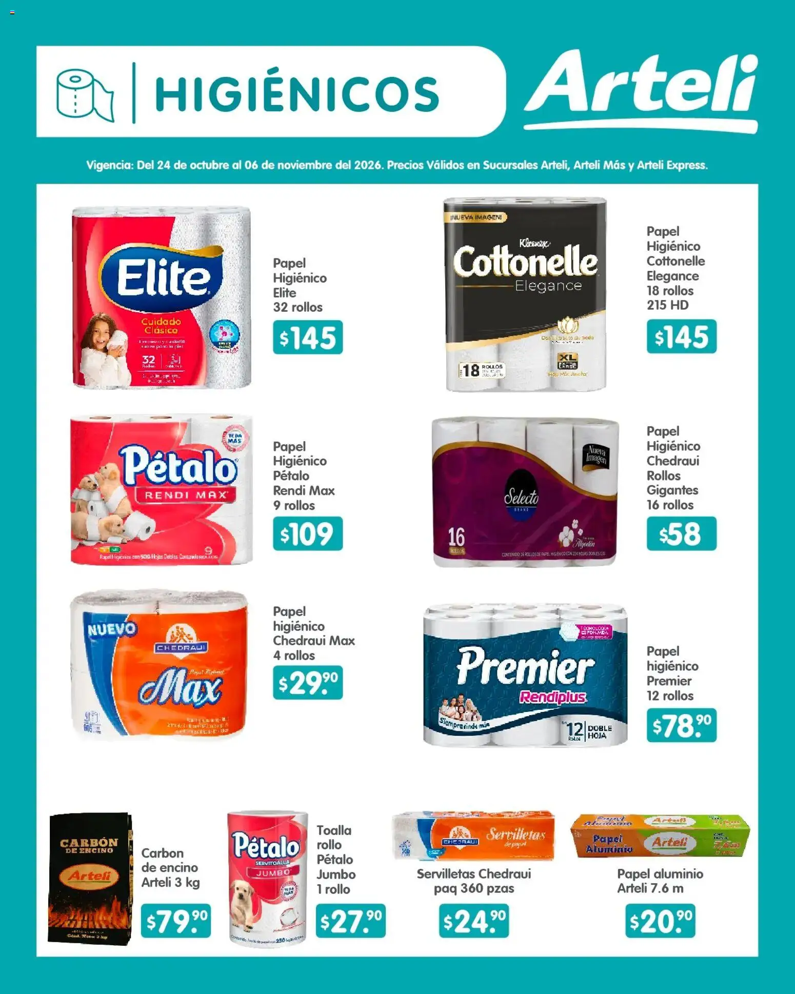 Nuevas ofertas de Arteli válidas en toda la República Mexicana desde el 24/10/2026. ¡Encuentra las mejores ofertas en Arteli folleto Quincenal! | Página: 13