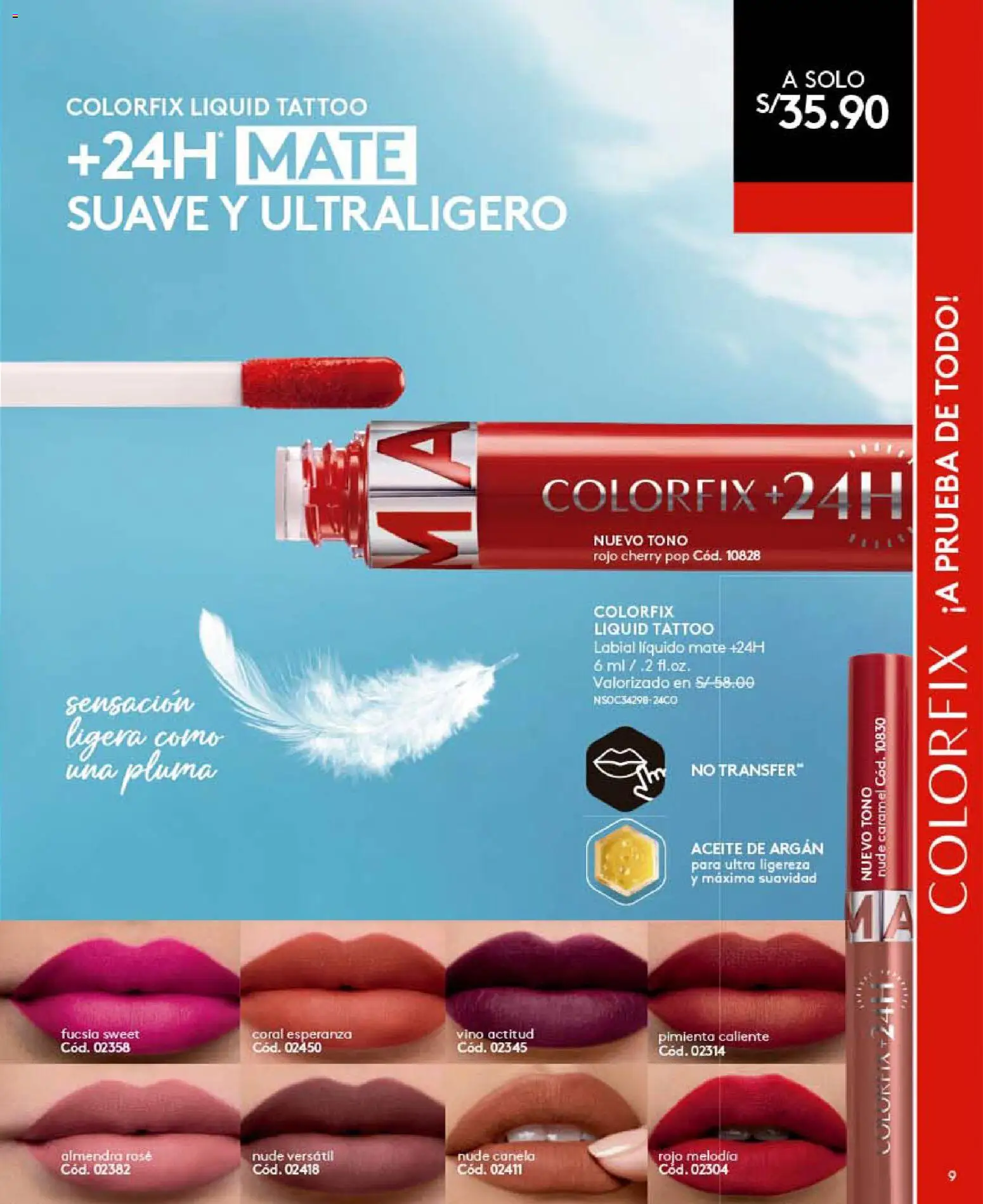 Catálogo Ésika válido desde 30.05.2026 | Página: 9 | Productos: Aceite, Vino