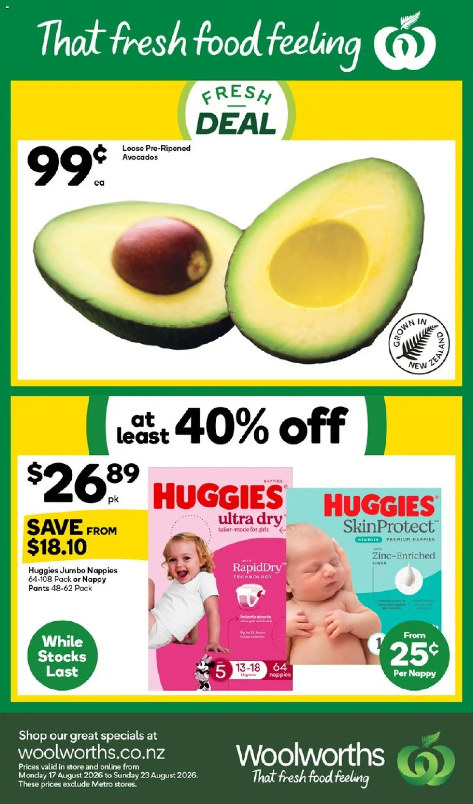 Woolworths catalogue from 17 Aug 2026 | Page: 1