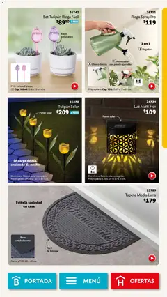 Vista previa de Betterware campaña 6 2026, nuevo folleto de la tienda, válido en México a partir del 01.06.2026 | Página: 77 | Productos: Batería, Regadera, Tapete