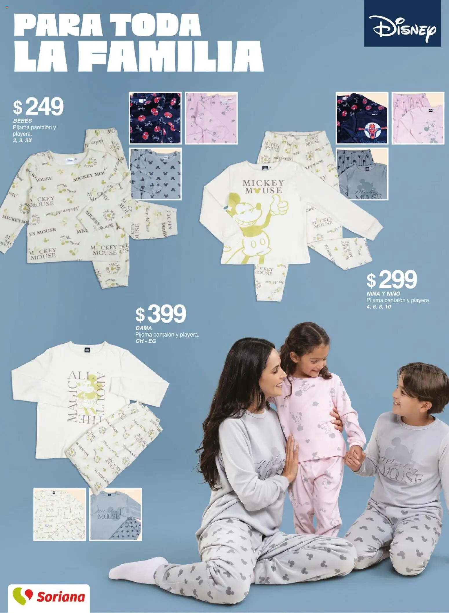 Nuevas ofertas de Soriana válidas en toda la República Mexicana desde el 30/09/2026. ¡Encuentra las mejores ofertas en Soriana catálogo otoño invierno! | Página: 25 | Productos: Pijama, Mouse