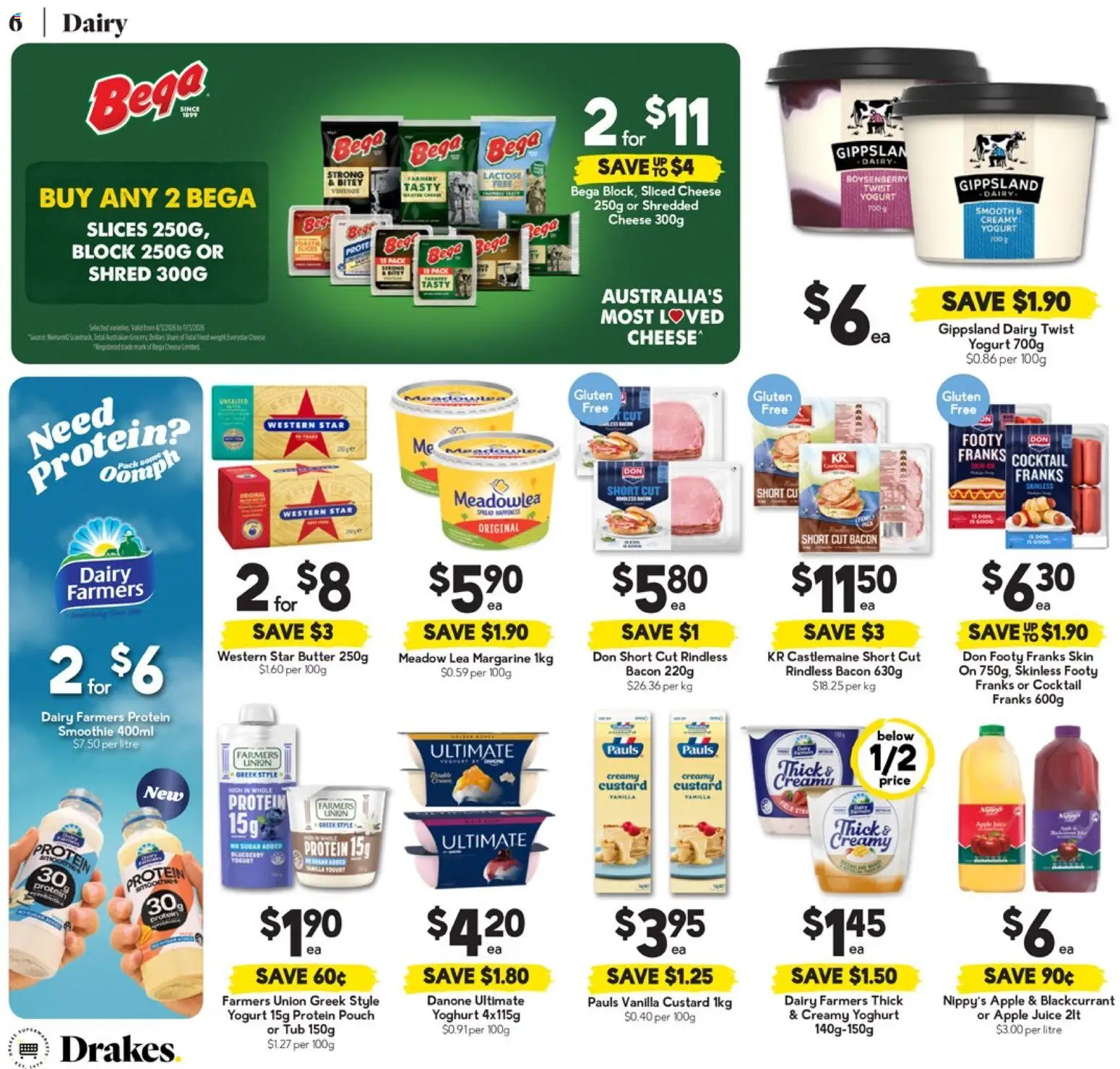 Drakes weekly specials catalogue from 25/02/2026