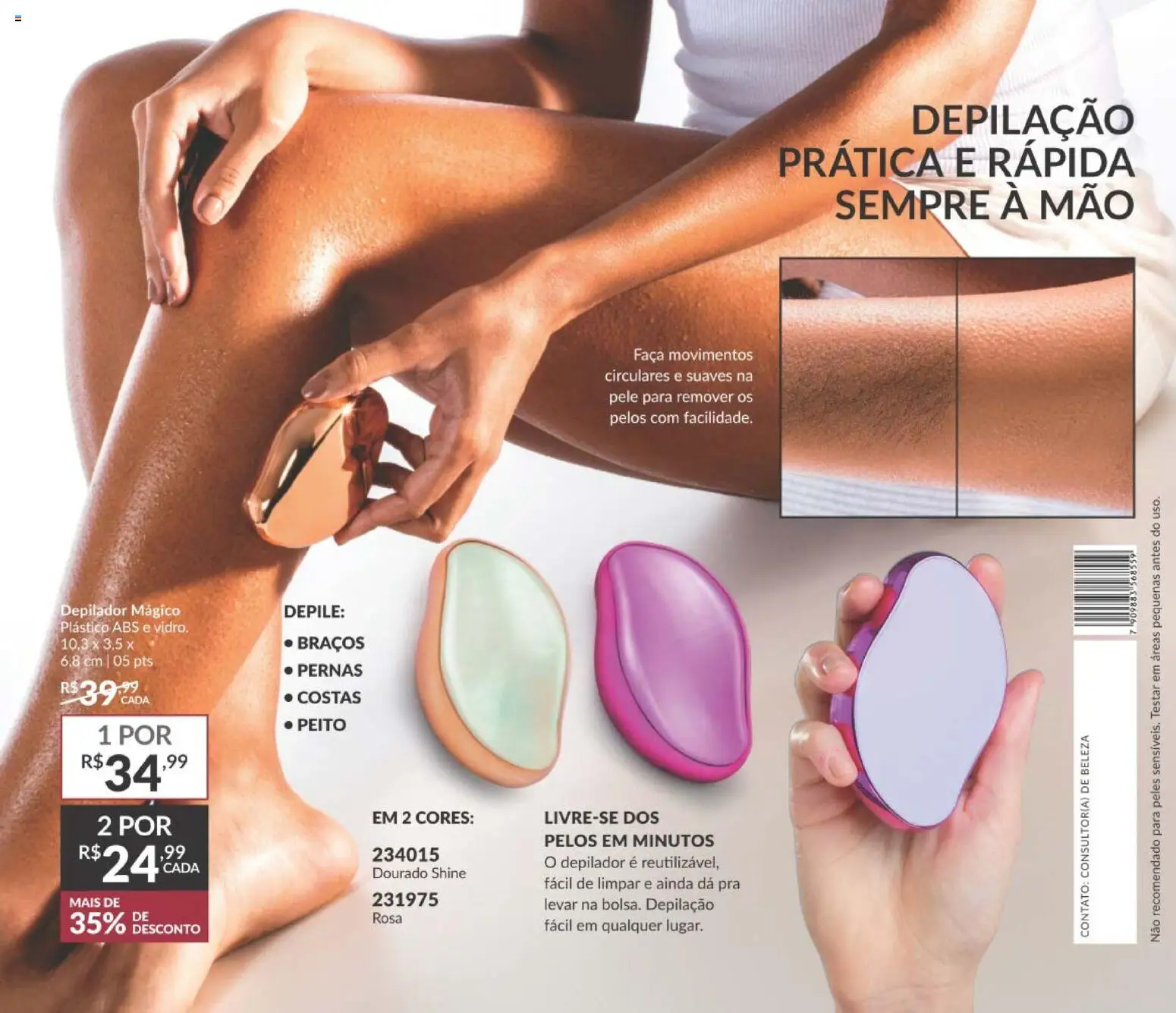 Avon Folheto - válido de 10/08/2026 | Página: 76 | Produtos: Depilador, Faca