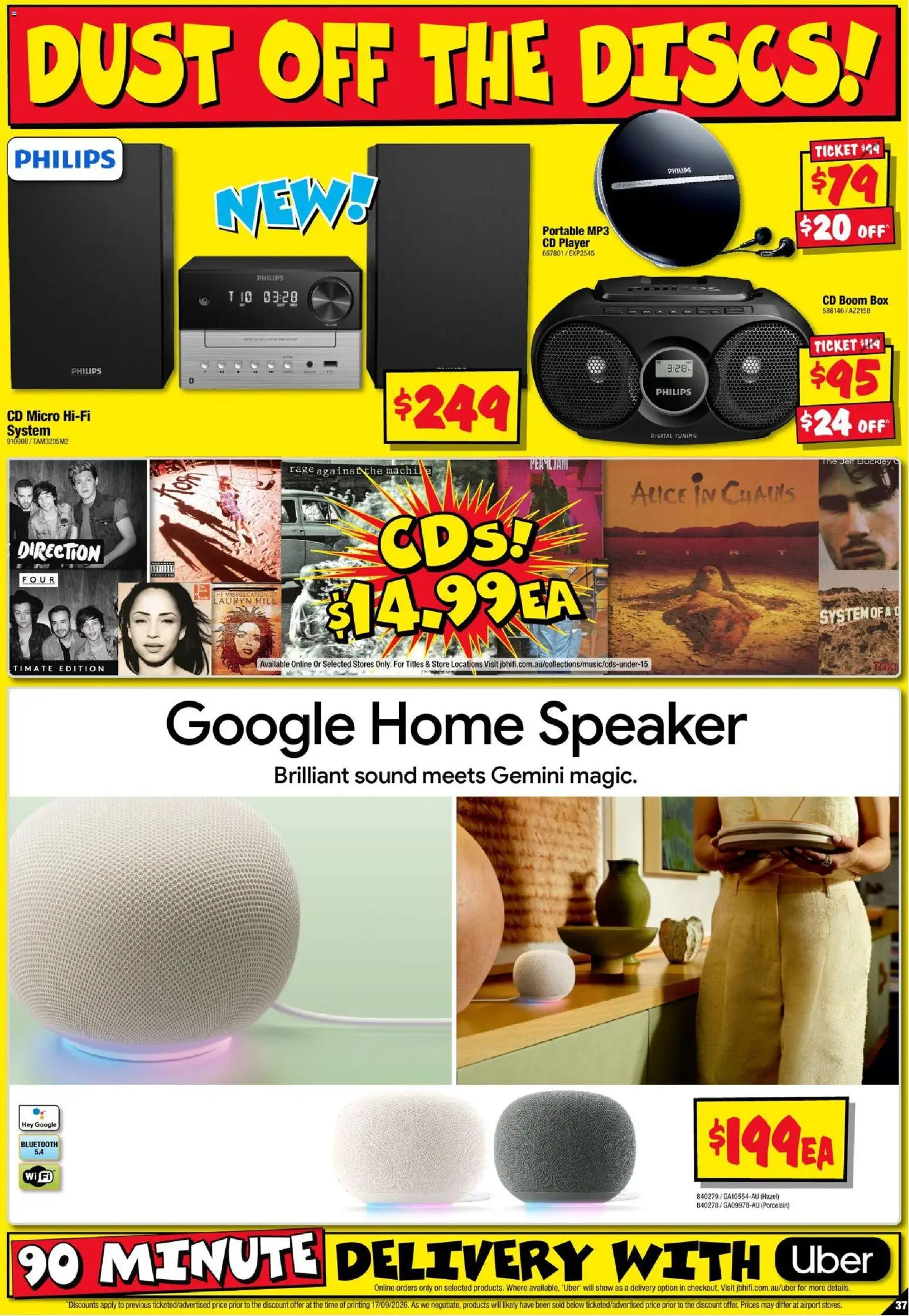 JB Hi-Fi catalogue - valid from 24/09/2026 | Page: 37 | Products: Box, Player, Speaker, Portable