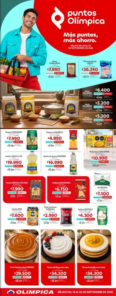 Olímpica - Más puntos, más ahorro -  Vista previa de la revista de la tienda Olímpica valido desde el 16/09/2026