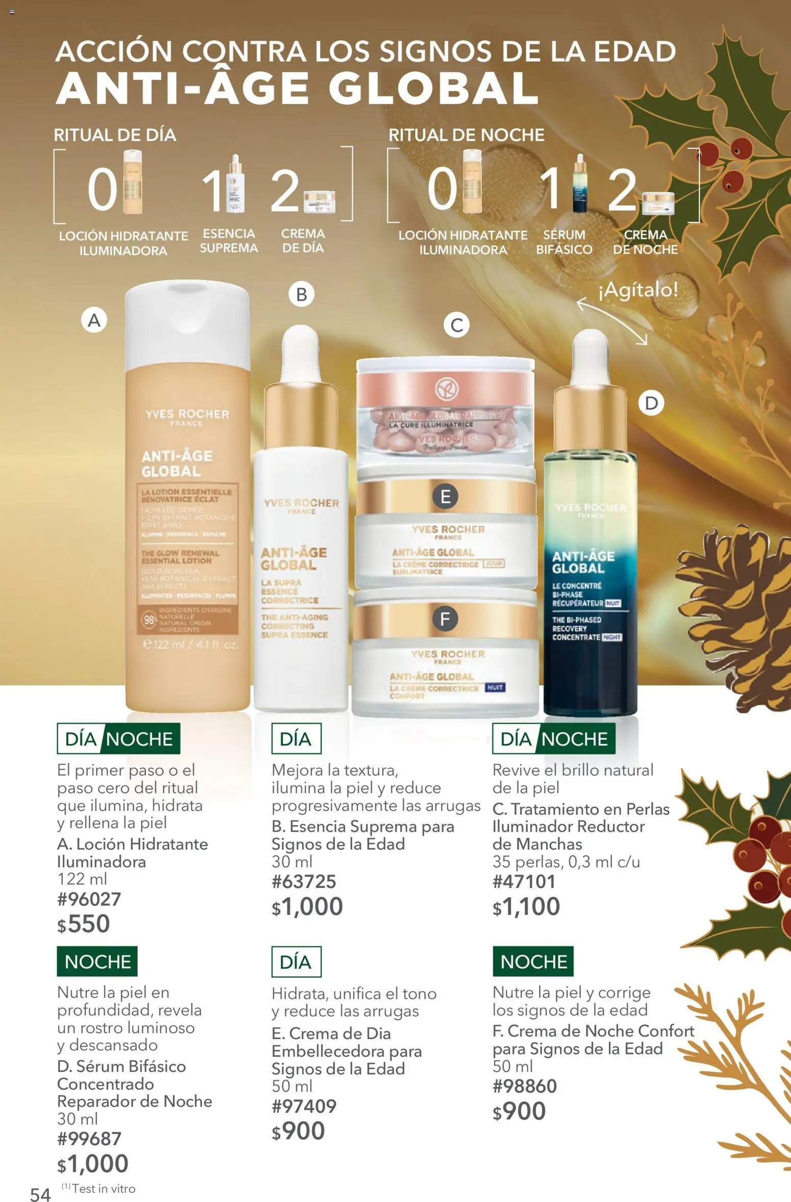 Nuevas ofertas de Yves Rocher válidas en toda la República Mexicana desde el 27/10/2026. ¡Encuentra las mejores ofertas en Yves Rocher campaña 15 2026! | Página: 54