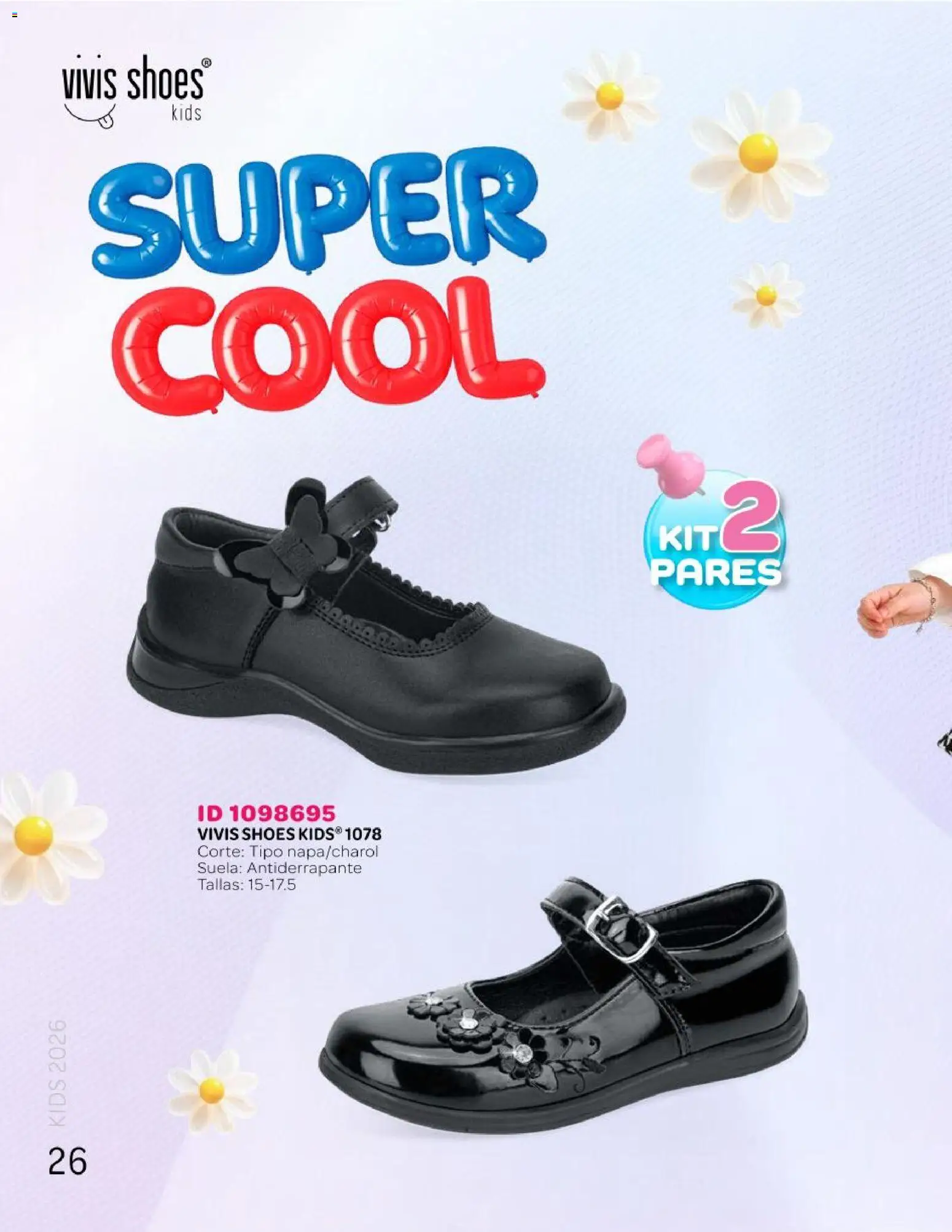 Nuevas ofertas de Price Shoes válidas en toda la República Mexicana desde el 25.04.2026. ¡Encuentra las mejores ofertas en Price Shoes catálogo Kids todo en uno! | Página: 26
