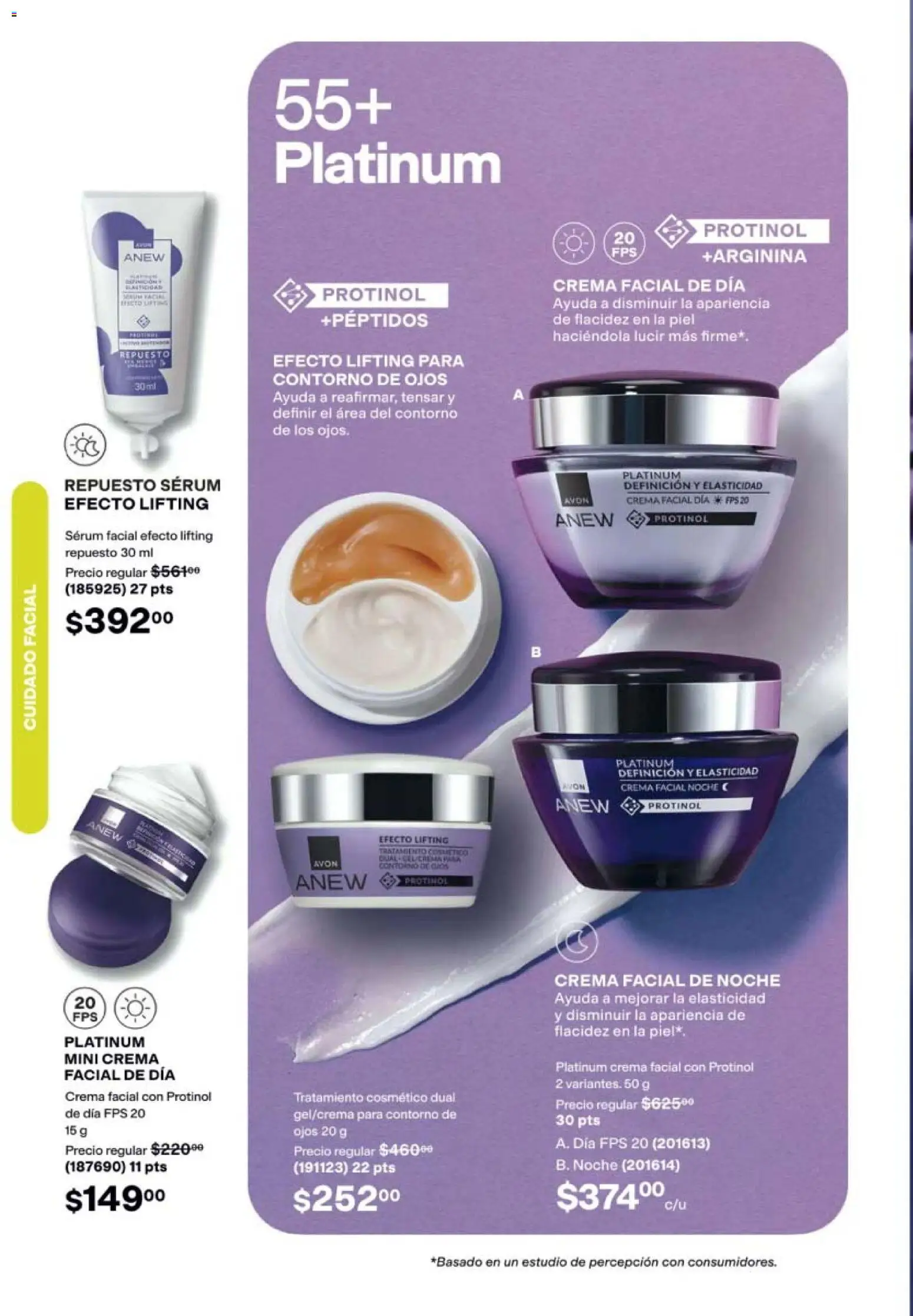 Nuevas ofertas de AVON válidas en toda la República Mexicana desde el 21/08/2026. ¡Encuentra las mejores ofertas en AVON campaña 13 2026! | Página: 116 | Productos: Contorno de ojos, Serum, Crema, Contorno