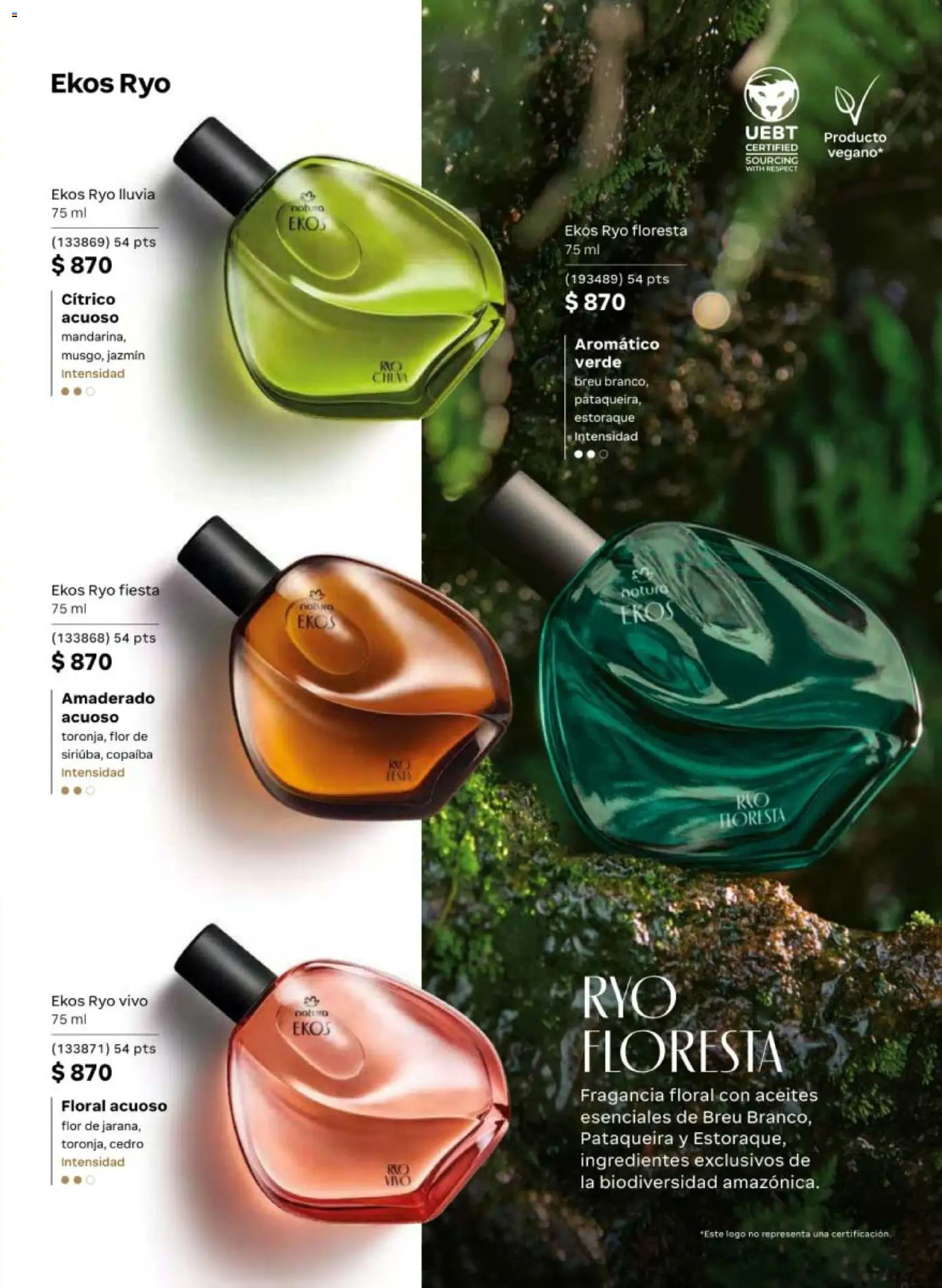 Nuevas ofertas de Natura válidas en toda la República Mexicana desde el 08.05.2026. ¡Encuentra las mejores ofertas en Natura campaña 8 2026! | Página: 41 | Productos: Fragancia