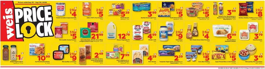 Preview of Weis weekly ads valid from 09/10/2026 | Page: 2