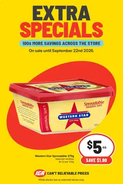 Preview of IGA catalogue East Brisbane - valid from 16/09/2026