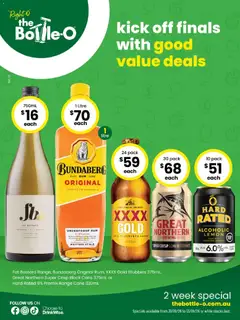 Preview of The Bottle-O catalogue - valid from 31/08/2026