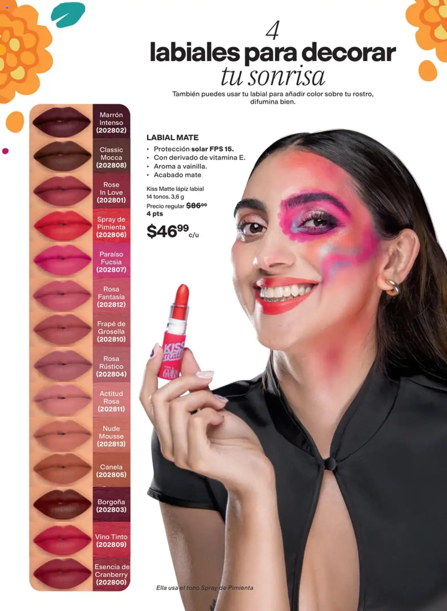 Nuevas ofertas de AVON válidas en toda la República Mexicana desde el 02/10/2026. ¡Encuentra las mejores ofertas en AVON campaña 15 2026! | Página: 159 | Productos: Mousse, Vino, Lápiz labial, Sobre