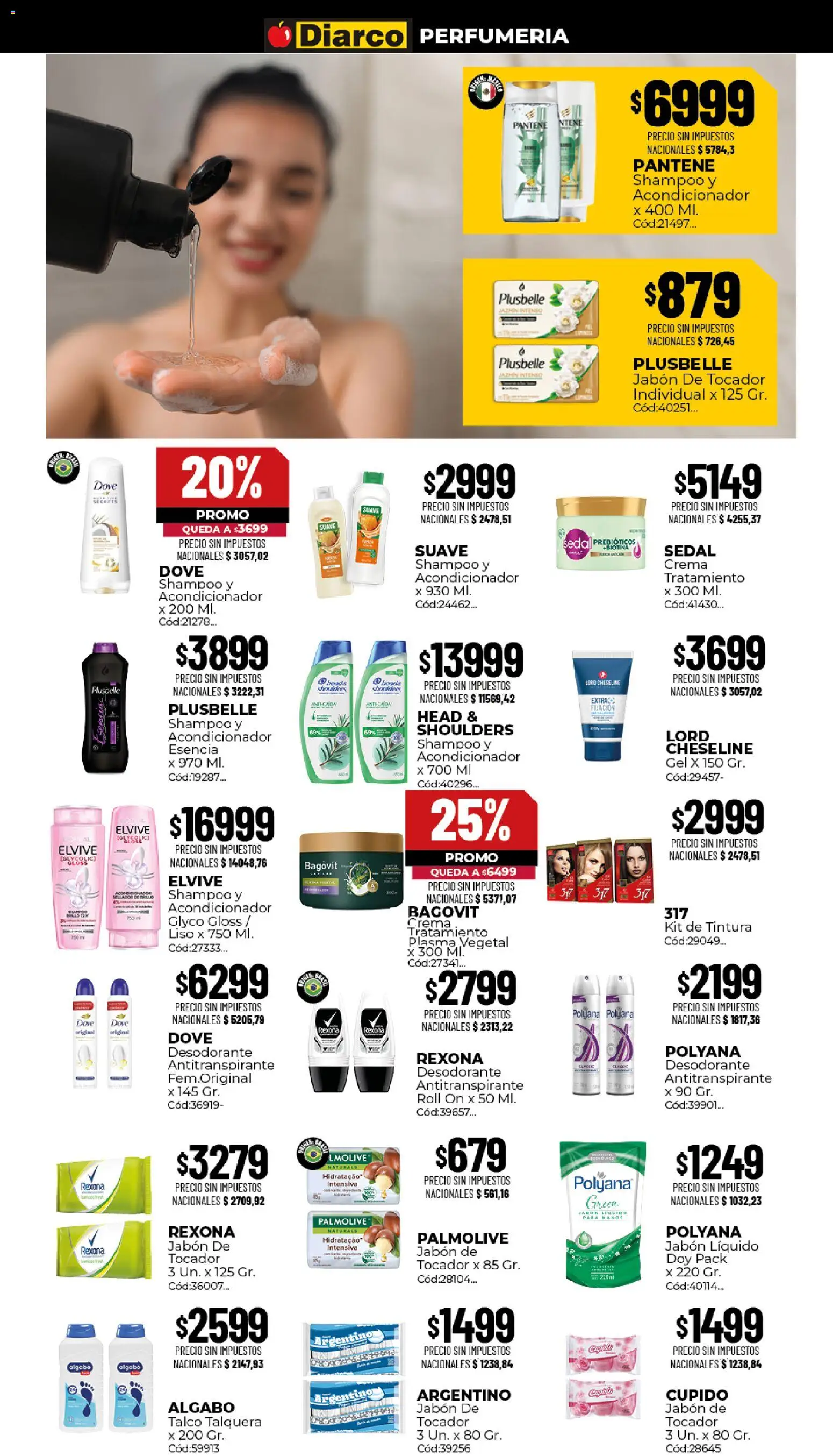 Diarco ofertas │ válido desde el 17/08/2026 | Página: 13 | Productos: Tintura, Desodorante, Antitranspirante, Crema