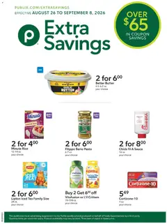 Preview of Publix weekly ads valid from 08/26/2026