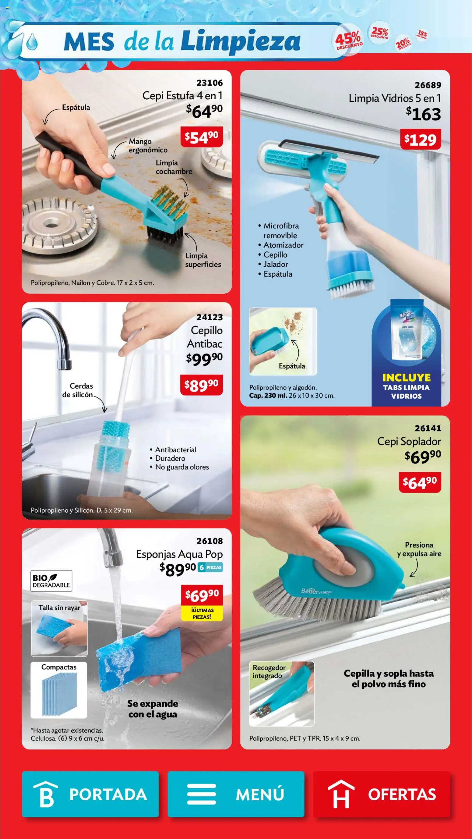 Nuevas ofertas de Betterware válidas en toda la República Mexicana desde el 28/09/2026. ¡Encuentra las mejores ofertas en Betterware campaña 10 2026! | Página: 90