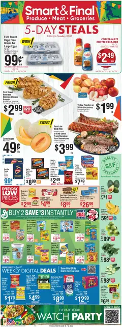 Preview of Smart & Final weekly ads valid from 12.06.2026