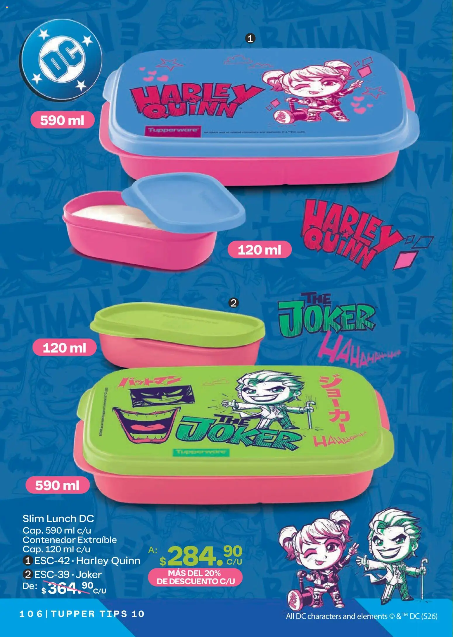 Nuevas ofertas de Tupperware válidas en toda la República Mexicana desde el 07/09/2026. ¡Encuentra las mejores ofertas en Tupperware catálogo! | Página: 106 | Productos: Tupper, Contenedor