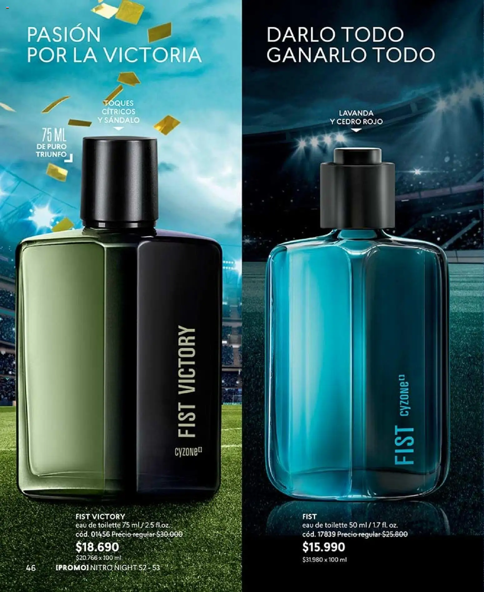 Catálogo CyZone Campaña 15 │ válido desde el 06.09.2026 | Página: 46 | Productos: Eau de toilette