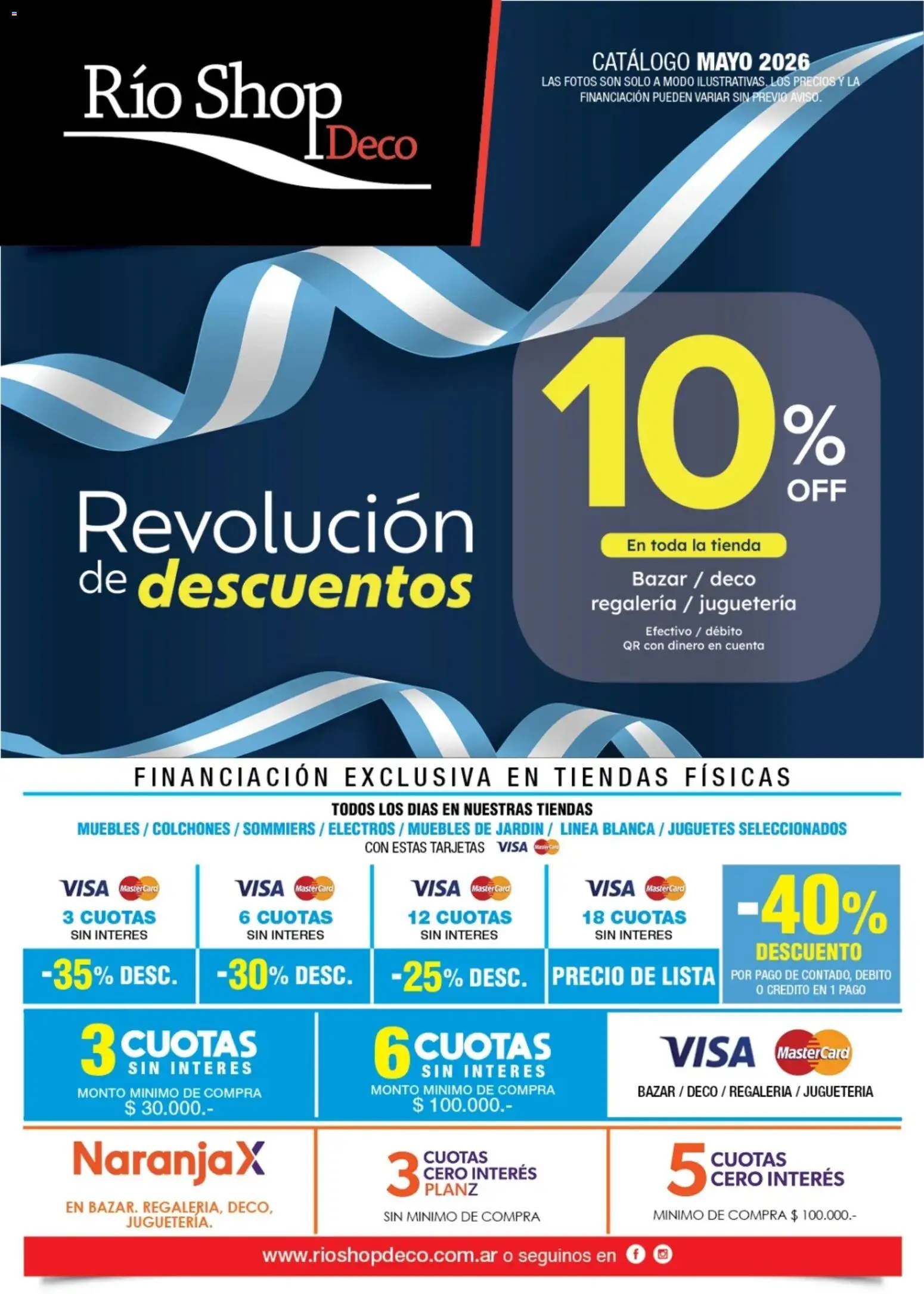 Río Shop Deco catálogo │ válido desde el 26.05.2026 | Página: 1