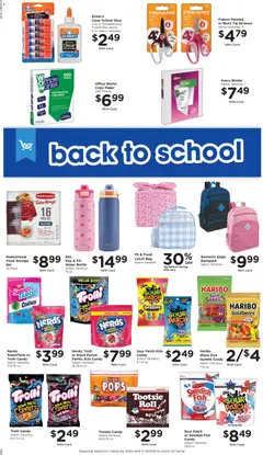 Preview of Mariano's weekly ads valid from 08/19/2026 | Page: 17 | Products: Candy, Fish, Water, Backpack