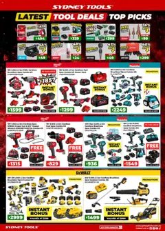 Preview of Sydney Tools catalogue - valid from 28/07/2026