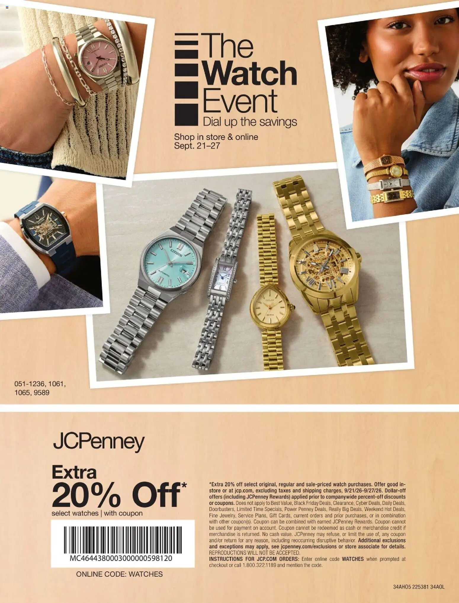 JCPenney The Watch Event - valid from 09/21/2026 | Page: 4 | Products: Watches, Watch