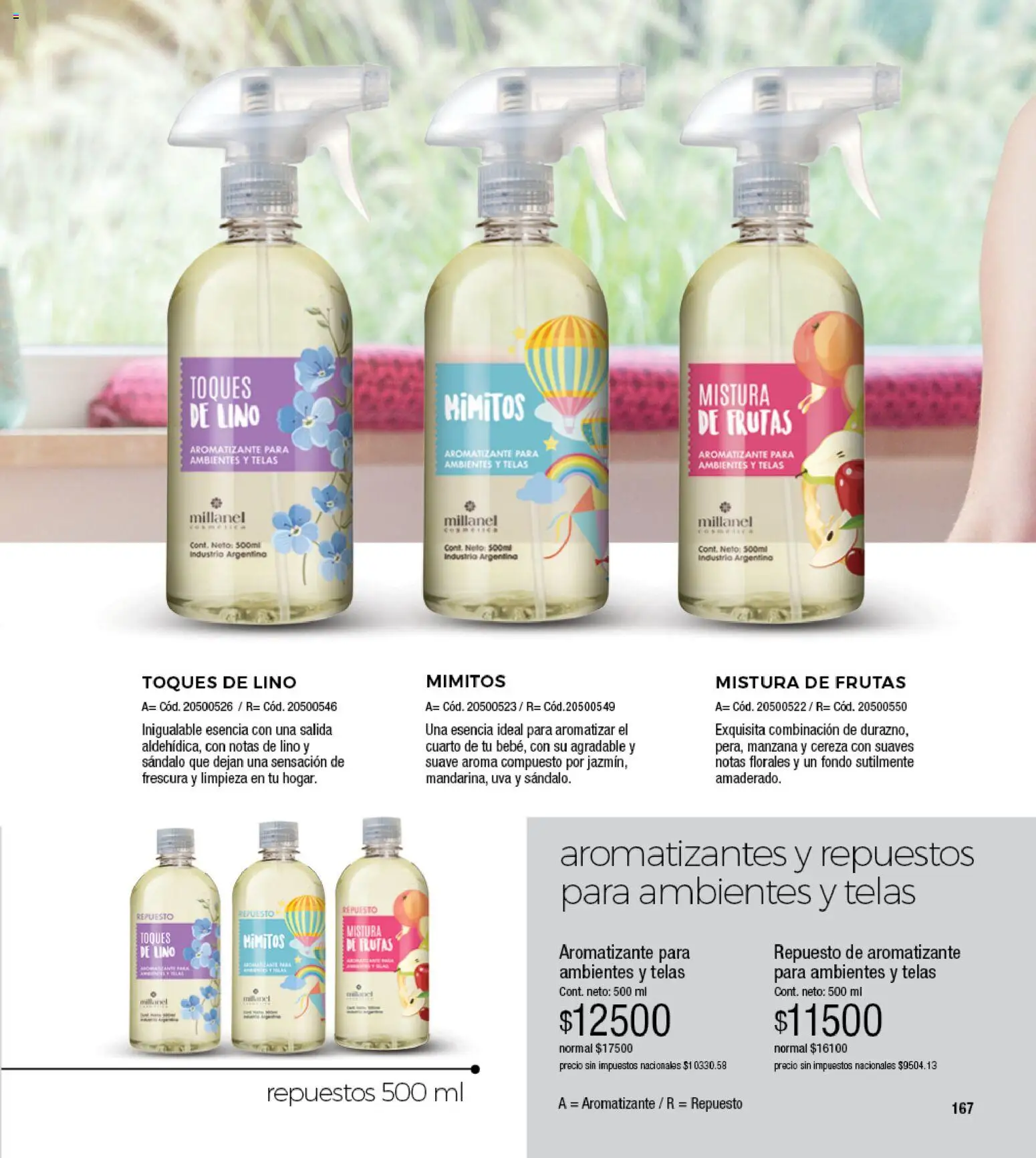 Millanel - Catálogo │ válido desde el 17/08/2026 | Página: 167 | Productos: Manzana, Uva