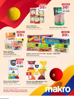Makro Hinchas -  Vista previa de la revista de la tienda Makro valido desde el 24/07/2026 | Página: 16 | Productos: Cereales, Almendra, Galletas, Azucar