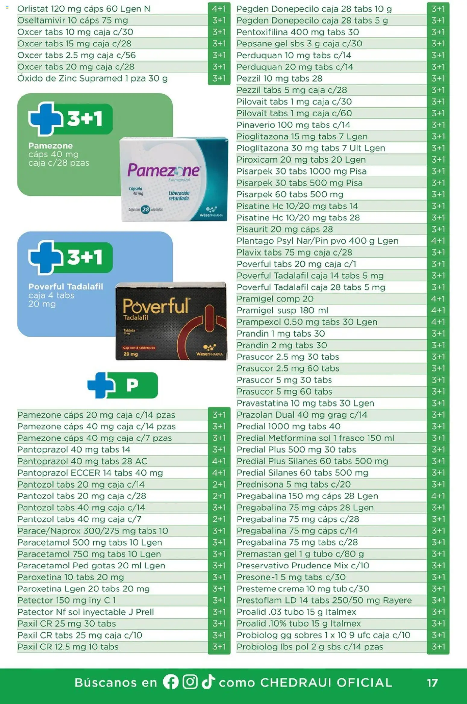 Nuevas ofertas de Chedraui válidas en toda la República Mexicana desde el 29/10/2026. ¡Encuentra las mejores ofertas en Chedraui folleto Farmacia! | Página: 17