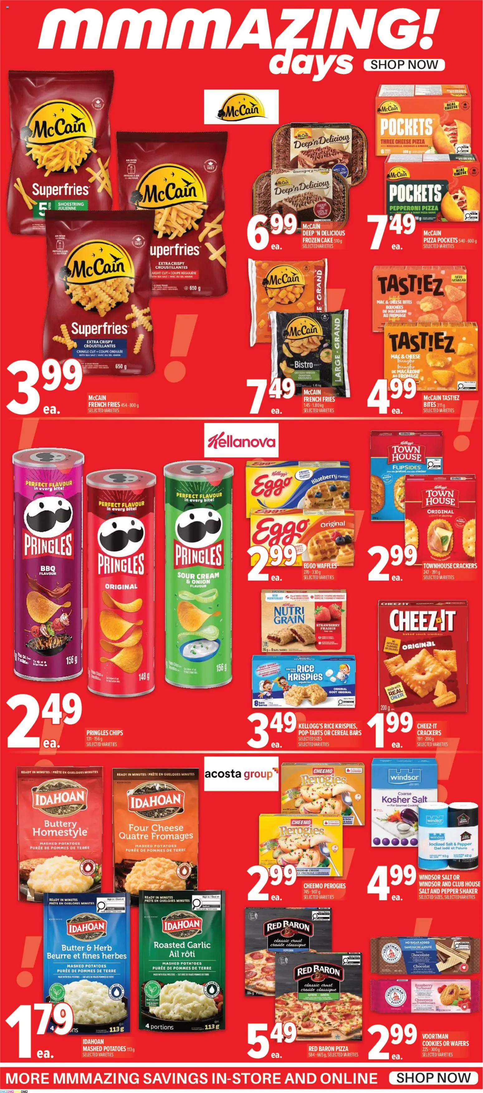 Metro flyer valid from Sep 17, 2026 | Page: 3 | Products: Sour cream, Sugar, Crackers, Onion
