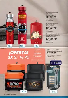 Vista previa de folleto Azzorti plus catálogo - Campaña 16 de la Azzorti válido desde 21/09/2026 | Página: 16 | Productos: Desodorante, Antitranspirante, Leña, Maquina de afeitar