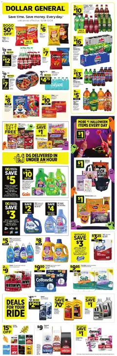 Preview of Dollar General weekly ads valid from 10/18/2026