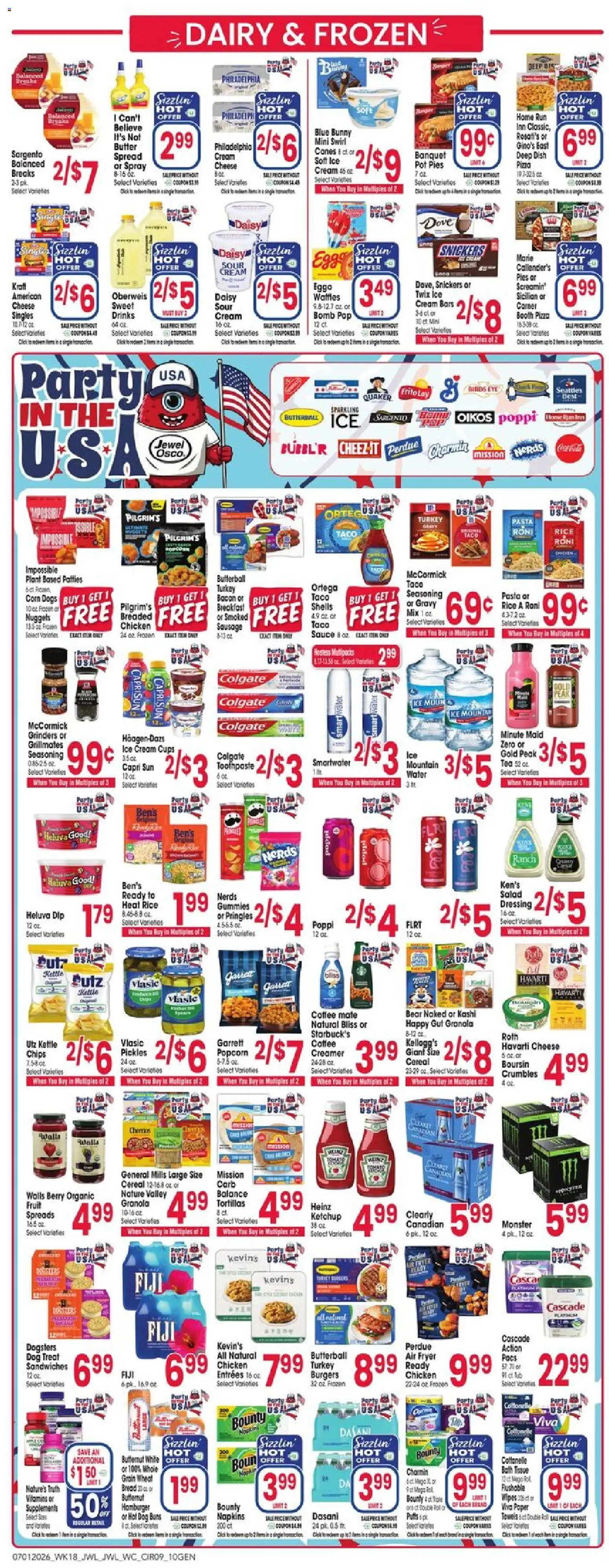 Jewel Osco Weekly Ad - valid from 07/01/2026 | Page: 9
