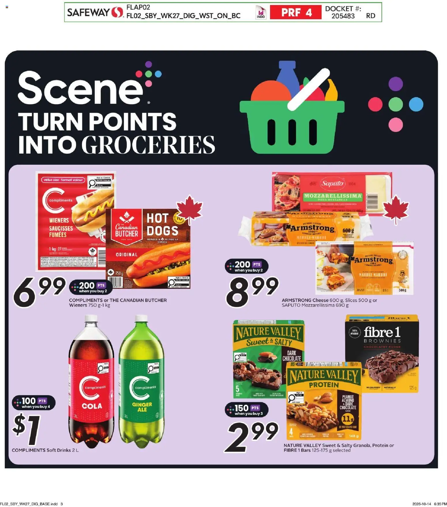 Safeway flyer valid from Oct 29, 2026 | Page: 3