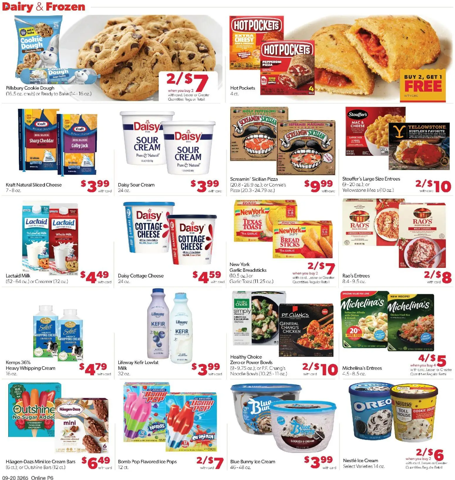 Family Fare Weekly Ad - SD - valid from 09/20/2026 | Page: 10 | Products: Sliced cheese, Meat, Pizza, Rice